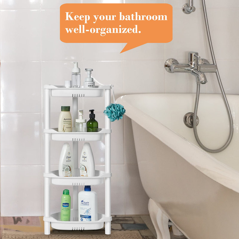 Rebrilliant Lakinna FreeStanding Shower Caddy Wayfair